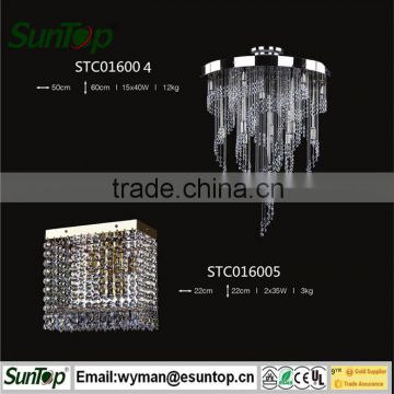 crystal ceiling lamp/chandelier crystals /crystal lights in chandeliers & pendant lights