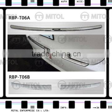 For TOYOTA ESTIMA Rear Bumper Protector, Door Sill Plate, Door Sill Scuff Plate, Sill Tread Plate