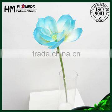 polyester artificial flower artificial floating lotus flower