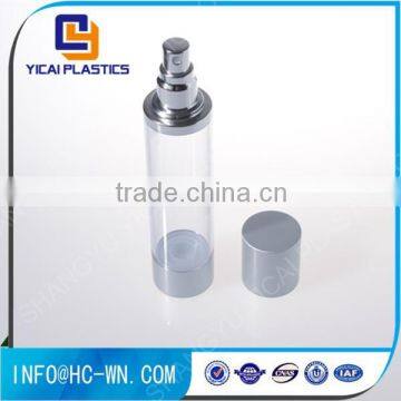 Spray Transparent Cosmetic Emulsion Pump Bottle