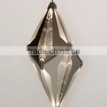 A Glass Luxury LED Chandelier Lamp for Decorative Lighting