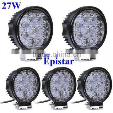 Fashion Super Bright Work Lamp 27W LED Work Light For Motorcycle Tractor Boat