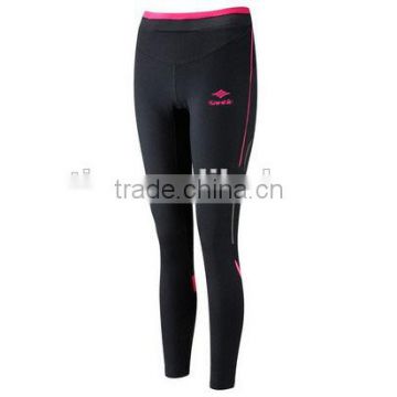 Santic woman custom compression pant OEM service compression