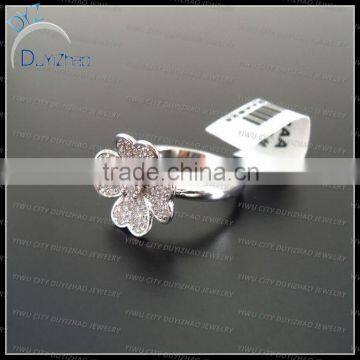 Wholesale Factory Price Ladies Flower Shaped Rings photo-2
