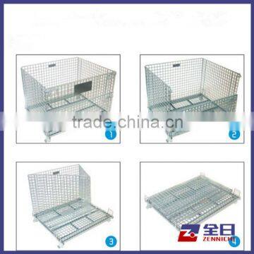 Mesh Stackable Container with Wheels