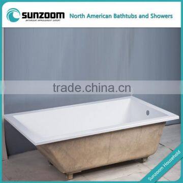 cUPC garden bathtub,normal bathtub,two sided bathtub