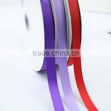 Wholesale colorful polyester grosgrain ribbon