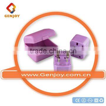 Genjoy 2014 colorful Thailand plug adaptor for iphone 5 usb 2100mA CE ROHS A0200