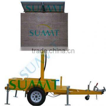 P10 LED Mobile Sign Screen Trailer for Outdoor Advertising, Activities, Events