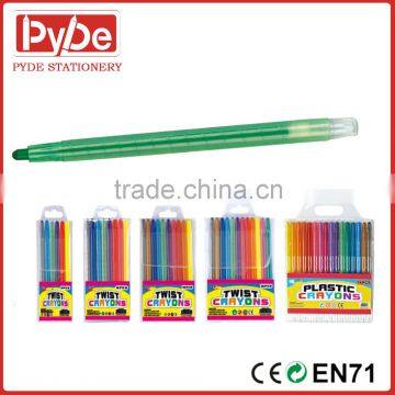 High Quality Plastic Wax Crayon/Plastic Crayon/twist crayon