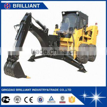China High Performacne Track Type Mini Skid Steer Loader With Mini Trencher