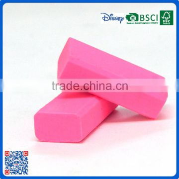 2016 pink bulk pack drawing HB erasers for kids