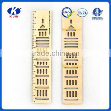 2015 Promotion Cheap 15cm Creative Wood Ruler With Custom for Art photo-5