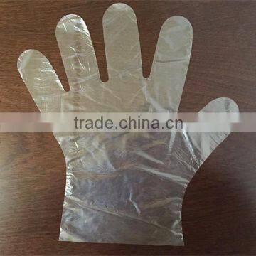 PE folded glove/Folded PE Glove In Bag