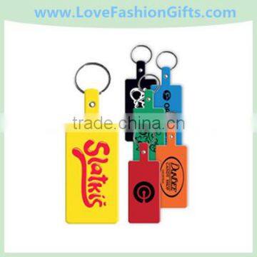 Personsalized Wholesale Rectangle Flexible Key Tags