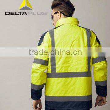PU-coated Polyester High Visibility Parka Working Clothes photo-2