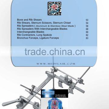 Cardiovascular Surgical Instruments, Rib e lo sterno Divaricatori, Chest Spreader Surgical Instruments Pakistan