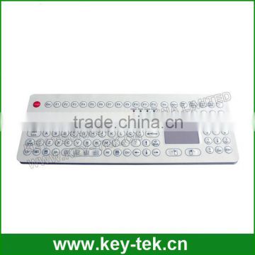 IP65 waterproof big membrane keyboard with full keyboard functionalities