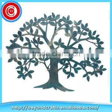 Wholesale Chinese products Exterior Tree Meta home wall decoration