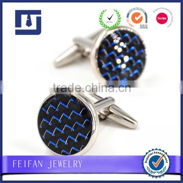 Custom metal cufflinks for men Best wedding gift Men Jewelery carbon fiber cufflinks