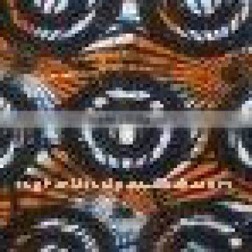 gold print fabric
