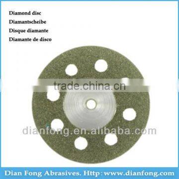 Bm19D20 19mm Flexible Miniature Perforated Dental Full Coated Diamond Disc Diamond Polishing Discs