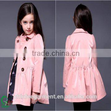 Newest Design Autumn Wind Coats Jackets For Girls