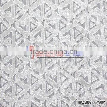 2016 Soft Shiny Polyester Fabric Sequins Embroidery Custom Designs Available