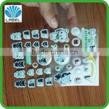 High quality custom shape Epoxy dome sticker label