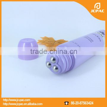 round 125ml 4oz throat serum tube 40mm roller ball applicators