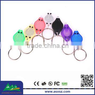 Yellow Light Cheap Led Keychain Wholesale Custom Fashion Keychain LED