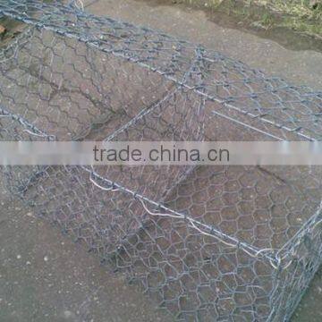Welded/Hexagonal Mesh Gabion Box , Gabion Basket, Galvanized Gabion Box; PVC coated Gabion for Sales: