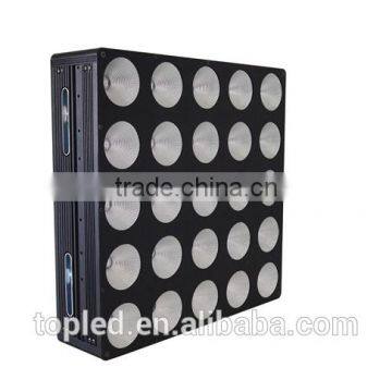 5*5 Matrix blinder RGB Tri-9W LED Blinder light pixel control led panel used as backgrounds wall