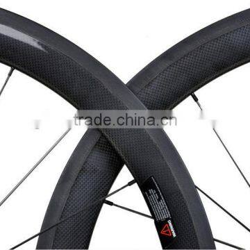 2015 New Road Carbon Wheelset 50mm Clincher Carbon Road Bike Wheel 50mm Clincher Light Weight 50mm Carbon Clincher Rim photo-4