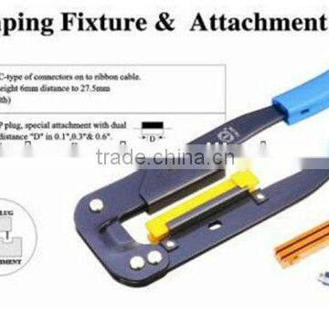 9.5" IDC type conncetor on ribbon cable crimping tool