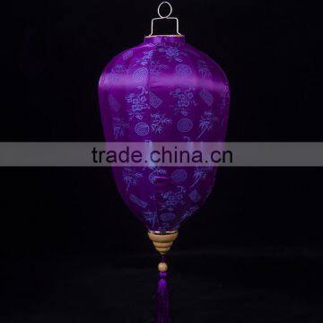 Hot selling handmade hanging fabric cheap Chinese lanterns