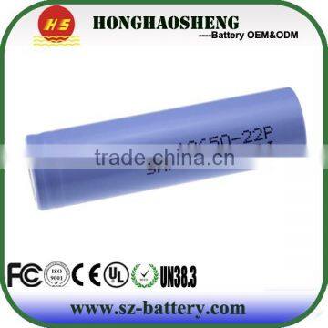 for samsung icr18650-22f 2200mah