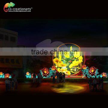 Paper lantern light for festivals/holidays/commercial lantern show