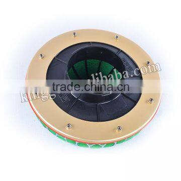 Wholesale 80MM Universal Car Round Green Air Filter Intake With Sponge