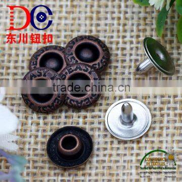 Custom Leather Rivet Button Accessories for Leather Belt Rivets photo-2
