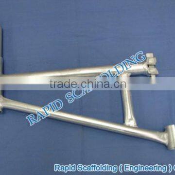 Side bracket ringlock system scaffolding