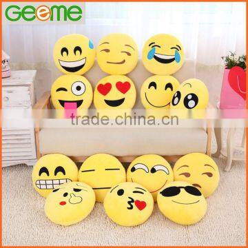 Stuffed Plush Emoji Pillow for Promotion