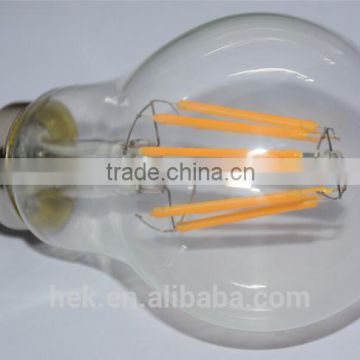 UK standard 220-240V 8W 840lm B22 led edison bulb