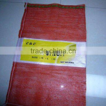 Top sale pp mesh net bag with OEM service