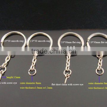 Key Rings with Chains