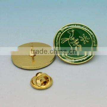 Metal with Epoxy printed badge