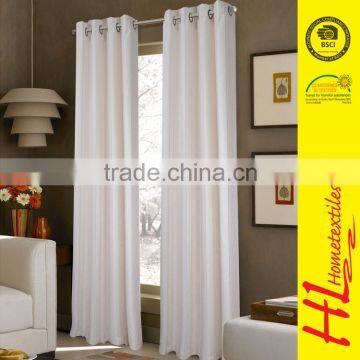 NBHS OKTEX 100 approved matched sheer ready made curtains for living room