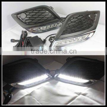 Bright White LED Daytime running Day Fog Light DRL Run lamp For VOLVO XC60 2009-2013