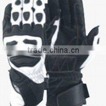 Leather Motorbike Gloves , Leather Racing Gloves