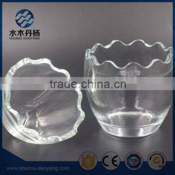 New Design 200ml Egg Sgell Glass Pudding Bottle photo-6